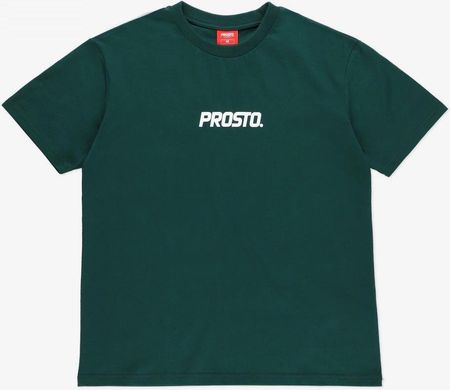 Damski t-shirt z nadrukiem Prosto Classy - zielony