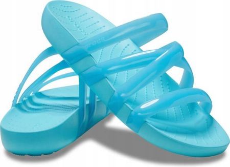 Damskie Klapki Crocs Splash Glossy Strappy Sandal 41-42