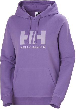 Damska Bluza Helly Hansen W HH Logo Hoodie 33978_666 – Fioletowy