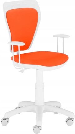 Nowy Styl Krzesło Obrotowe Dziecięce Ministylew Pomarańczowe