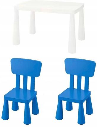 Ikea Stolik Dla Dziecka Mammut 2 Krzesła