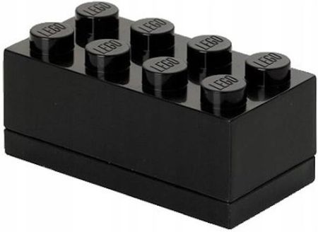 Lego Pojemnik 8 Mini Klocek Pudełko Czarny