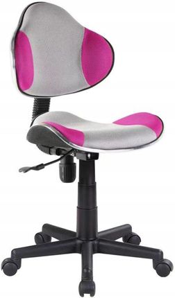 Furnitex Szaro Różowe Krzesło Obrotowe Dla Dziecka Do Nauki Biurka Marki