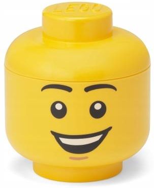 Lego Mini Pojemnik Głowa Happy Boy Chłopiec Xs
