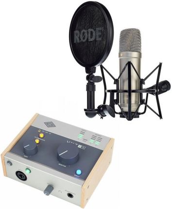 Rode NT1 a kit + Universal Audio Volt 176 | Set - zestaw studyjny