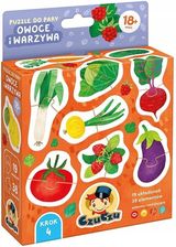 Zdjęcie CzuCzu Puzzle do pary Owoce i warzywa 18m+  - Przemyśl