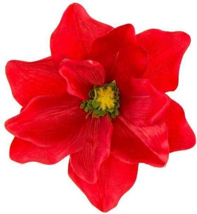 Magnolia DUŻA główka kwiat Red sztuczne kwiaty