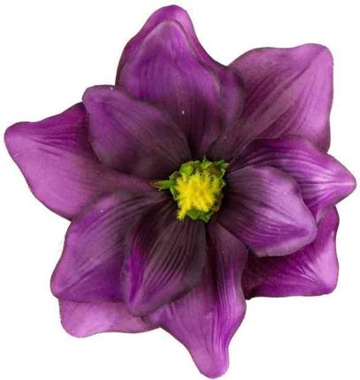 Magnolia DUŻA główka kwiat Dk.Purple sztuczne kwiaty
