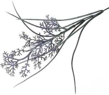 Trawa gałązka ozdobna do bukietów Violet sztuczne kwiaty jak żywe