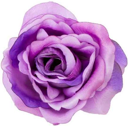 Róża główka wyrobowa Kwiat Lt.Purple/Violet sztuczne kwiaty