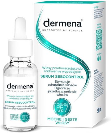 Pharmena Dermena Sebocontrol Serum Do Włosów Przetłuszczających Się 50Ml