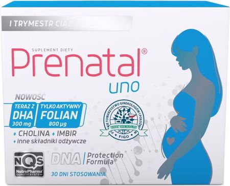 Prenatal Uno + Dha 60kaps.