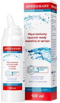 Global Pharma Cm S.A Mirramare Hipertoniczny Roztwór Wody Morskiej W Sprayu 100ml