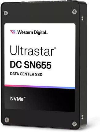 Western Digital Dysk SSD Ultrastar SN655 WUS5EA1A1ESP7E3 15.36TB U.3 PCI ISE (DWPD 1) (0TS2463)