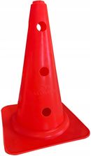 Zdjęcie Pachołek Z Otworami Yakima Treningowy Sportowy Do Ćwiczeń 38Cm Czerwony - Kałuszyn