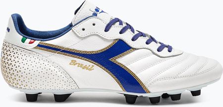 Buty Piłkarskie Męskie Diadora Brasil Italy Og Gr Lt+ Mdpu White/Blue/Gold