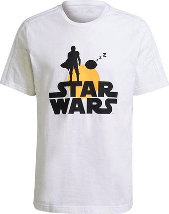 Koszulka Męska adidas X Star Wars Biała Gs6223