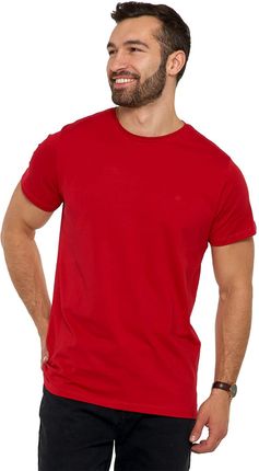 Tshirt Męski Model OTS1500-003 Red - Moraj