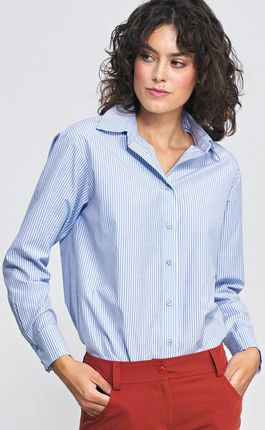 Koszula w paski K70 Blue - Nife