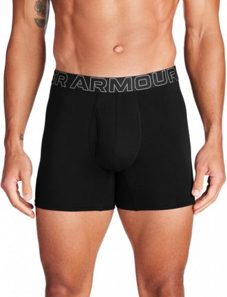 Męska bielizna treningowa (3-pack) Under Armour M UA Perf Cotton 6in - czarna