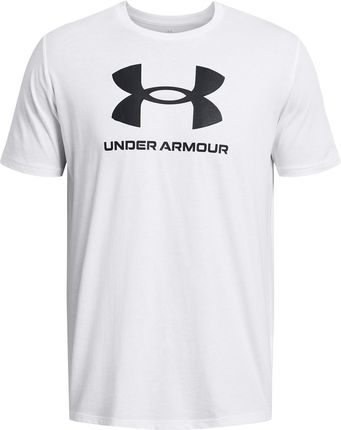 Męska Koszulka z krótkim rękawem Under Armour UA Sportstyle Logo Update SS 1382911-100 – Biały