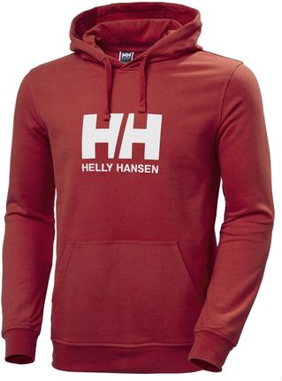 Męska Bluza Helly Hansen HH Logo Hoodie 33977_163 – Czerwony