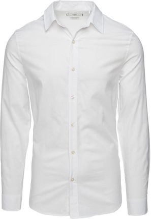 Męska Koszula Guess LS Sunset Jacquard Logo Shirt M4Rh55Wfxx0-F0Au – Biały
