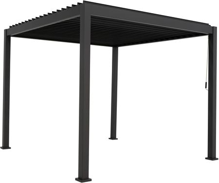 Pergola ogrodowa MIRADOR 111 Clasic 3 x 3m Antracyt