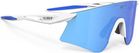 RUDY PROJECT Okulary rowerowe ASTRAL white matte RP optics multilaser blue
