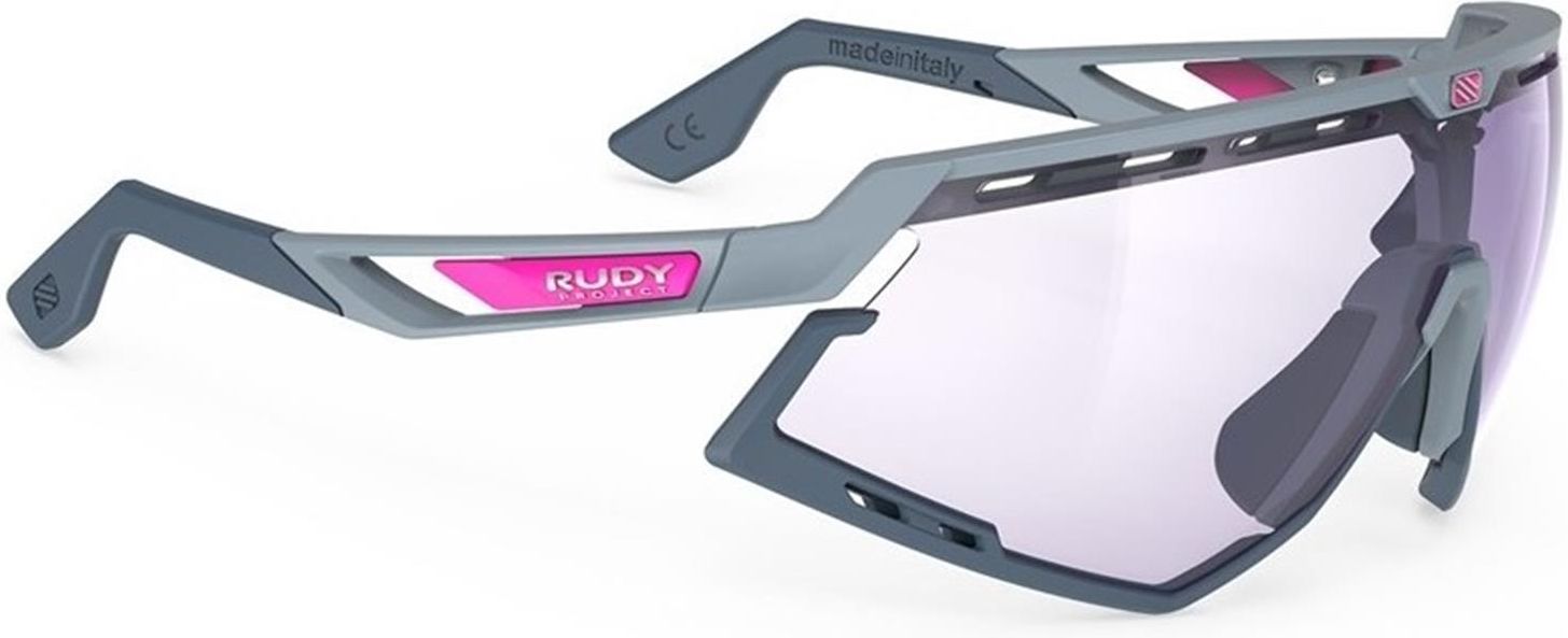 Lunettes De Soleil RUDY PROJECT TURBOLENCE Blanc Mat Verres ImpactX 2 Laser Purple Photochromique - Neuf Avec étiquettes
