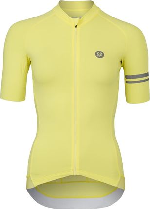 Koszulka Rowerowa Damska Agu Solid Performance Żółty S