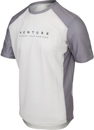 Koszulka Mtb Agu Mtb Ss Venture Biały-Szary Xl