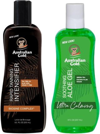 Australian Gold Rapid Tanning Intensifier + Aloe Po Opalaniu