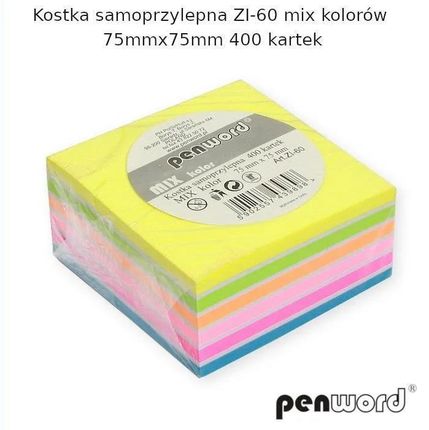 Penword Kostka Biurowa Mix 75X75 400K