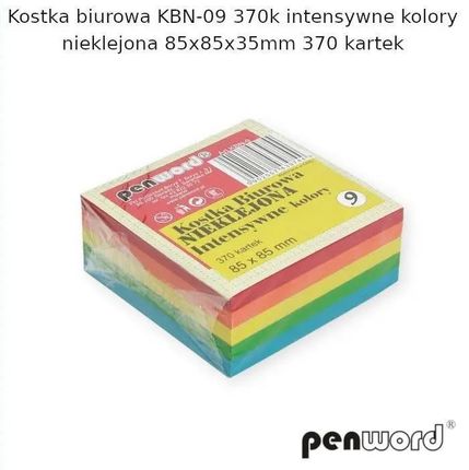 Penword Kostka Biurowa Mix 85X85X35Mm 370K