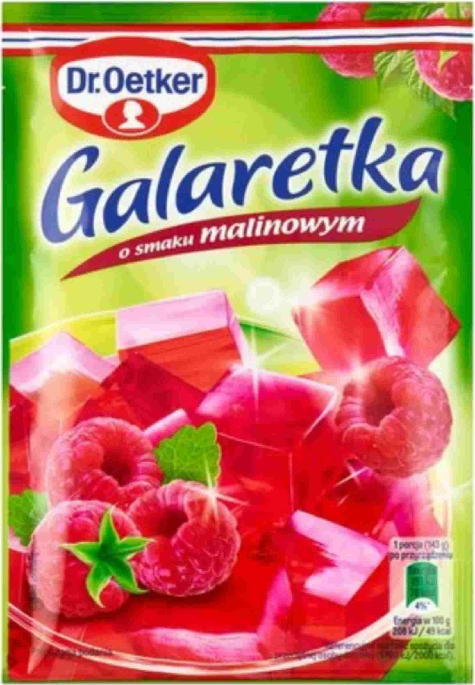 DR OETKER Galaretka Malinowa 72g Ceny I Opinie Ceneo pl DR OETKER Galaretka Malinowa 72g Ceny I Opinie Ceneo pl