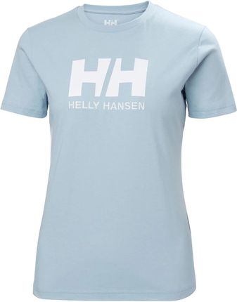 Damska Koszulka Helly Hansen W HH Logo T-Shirt 34112_582 – Niebieski