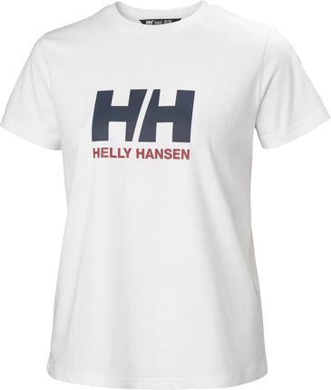 Damska Koszulka z krótkim rękawem Helly Hansen W HH Logo T-Shirt 2.0 34465_001 – Biały