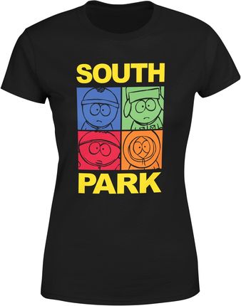 South Park Damska koszulka (M, Czarny)