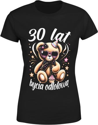 30 urodziny lat bycia odlotową Damska koszulka (M, Czarny)