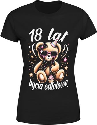 18 urodziny lat bycia odlotową Damska koszulka (S, Czarny)