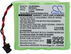 Cameron Sino Sony Spp-E80/Bp-T17 2000Mah 9.60Wh Ni-Mh 4.8V (CSSBT930CL)