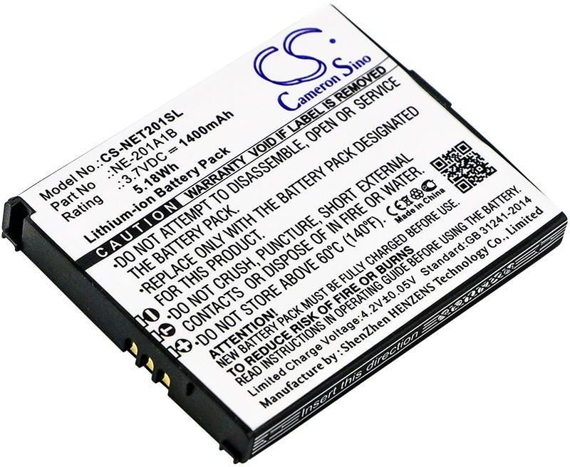 AboutBatteries Batteria Per HP IPAQ 316: 3.7V, 1400mAh, Li-Ion, Ricambio Compatibile - 4