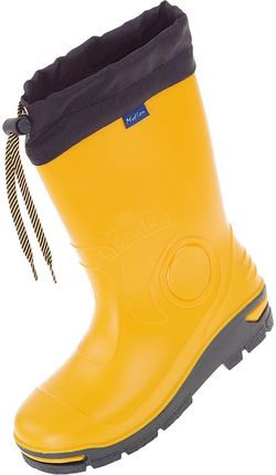 Kalosze dziecięce ze ściagaczem RenBut Muflon (29-36) żółte