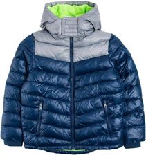 Zdjęcie KURTKA ZIMOWA CHŁOPIĘCA SZARO-GRANATOWA 128 CM COOL CLUB - Sierpc