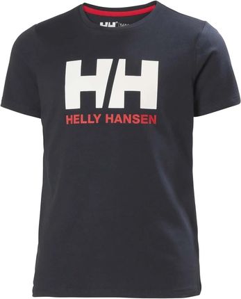 Dziecięca Koszulka Helly Hansen JR HH Logo T-Shirt 41709_597 – Granatowy