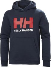 Zdjęcie Dziecięca Bluza Helly Hansen JR HH Logo Hoodie 2.0 41677_597 – Granatowy - Przemyśl