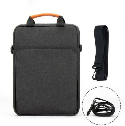 D-Pro Vertical Oxford Bag + Strap pokrowiec etui miękkie z rączkami na laptop HP Dell Lenovo MacBook Air/Pro 13/14 (Gray) (6926488406421)