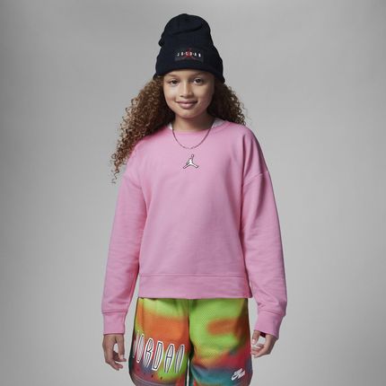 Bluza dresowa Jordan Essentials dla dużych dzieci (dziewcząt) - Różowy