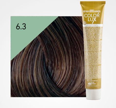 DESIGN LOOK Farba do włosów 6.3 COLOR LUX 100 ml